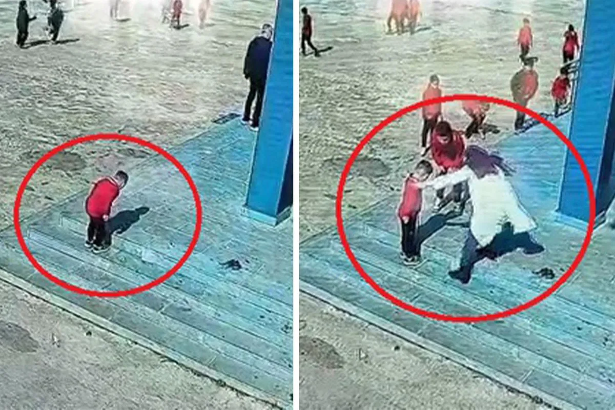 Müdür yardımcısı Heimlich manevrasıyla öğrenciyi kurtardı
