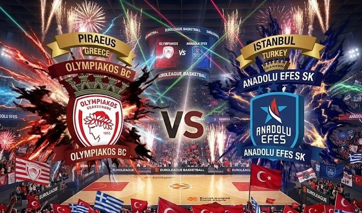Olympiakos Anadolu Efes maçı hangi kanalda, Olympiakos Anadolu Efes nereden CANLI izlenir?