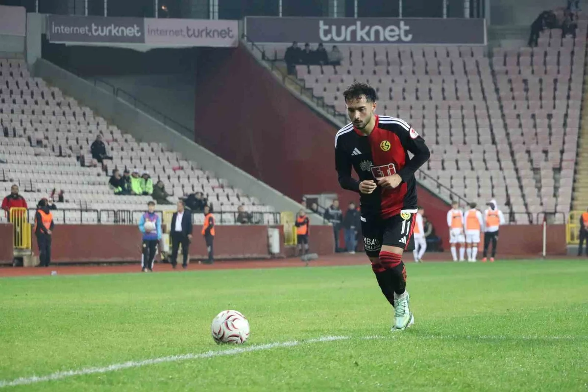 Eskişehirspor, Ziraat Türkiye Kupası 3. turunda Iğdır FK'yı 90+7'de 1-0 yendi