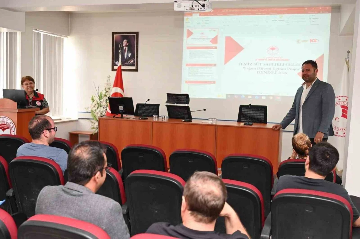Denizli Tarım ve Orman Müdürü Zayim, 1140 yetiştiriciye temiz süt projesini duyurdu