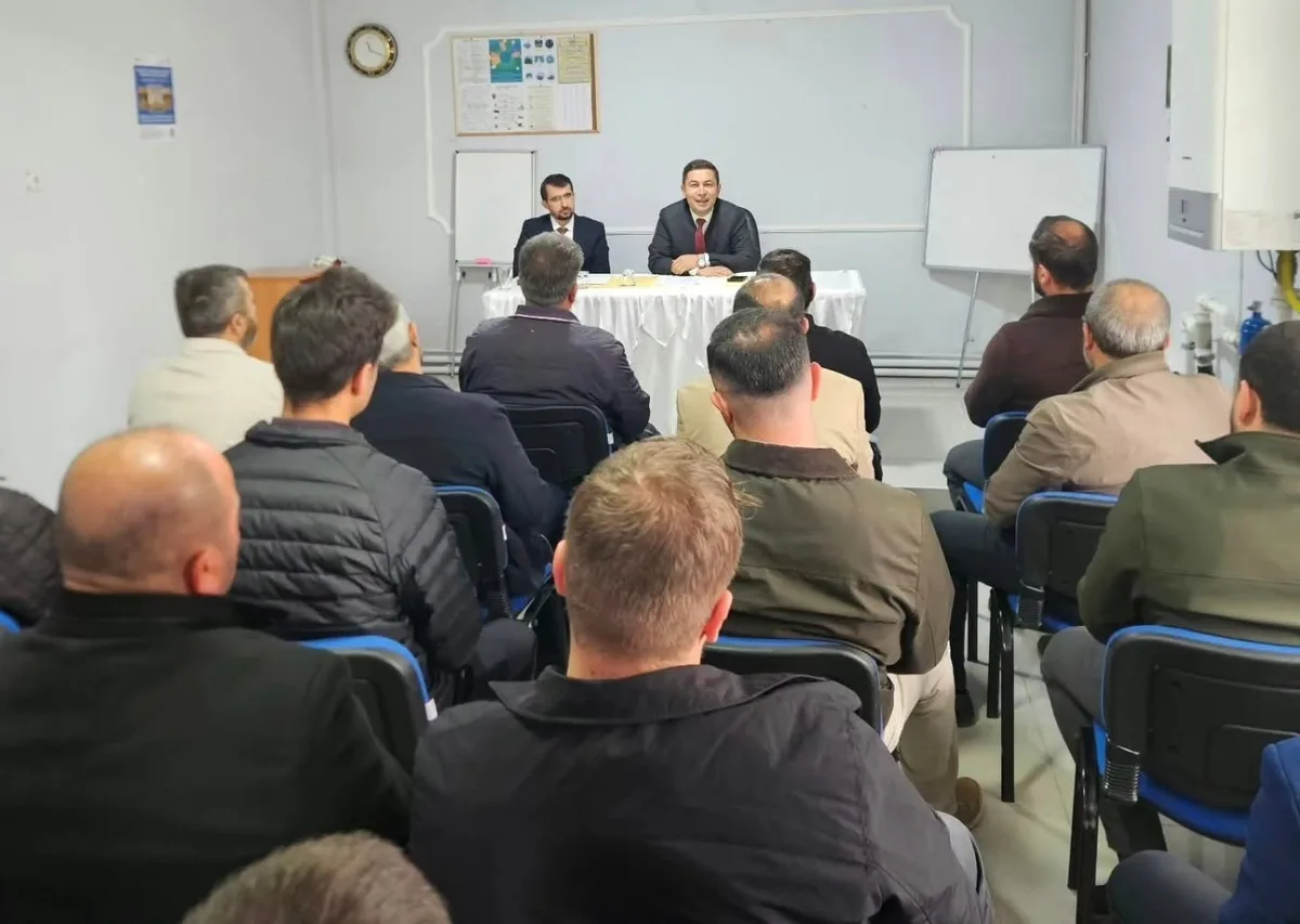 Kaymakam Yıldırım, Aydıntepe'de din görevlileriyle istişare toplantısına katıldı