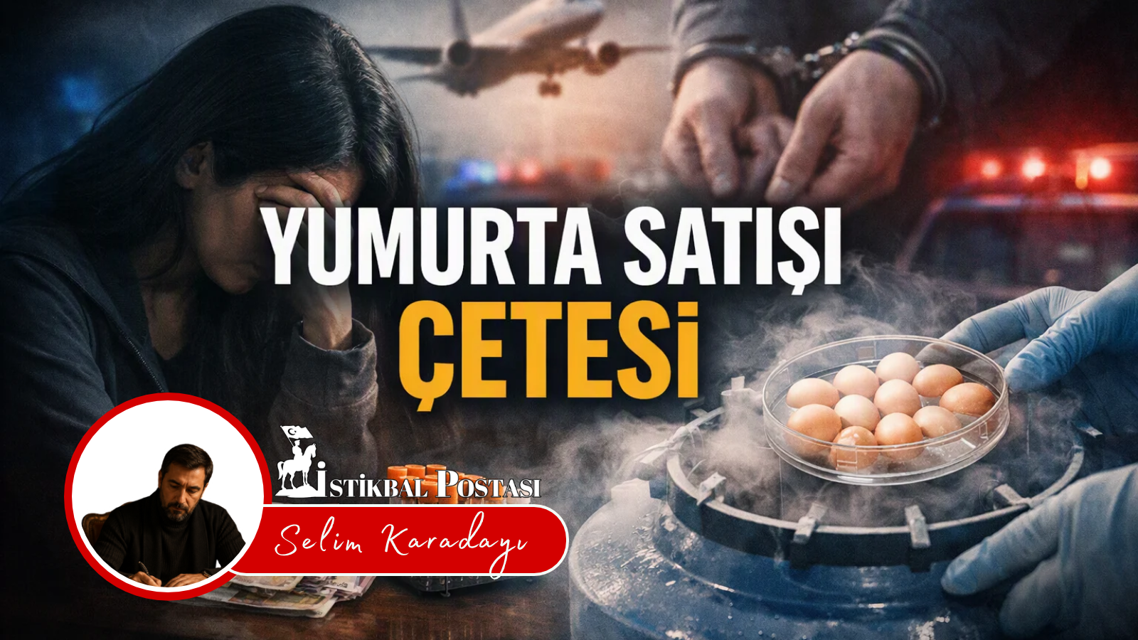 Türkiye yumurta satışı soruşturması, İstanbul Cumhuriyet Başsavcılığı, yumurta satışı, üreme hücresi, 41 kadın, 811 satış, yurt dışına çıkarılma, kadın istismarı, suç örgütü iddiası, Selim Karadayı, İstikbal Postası