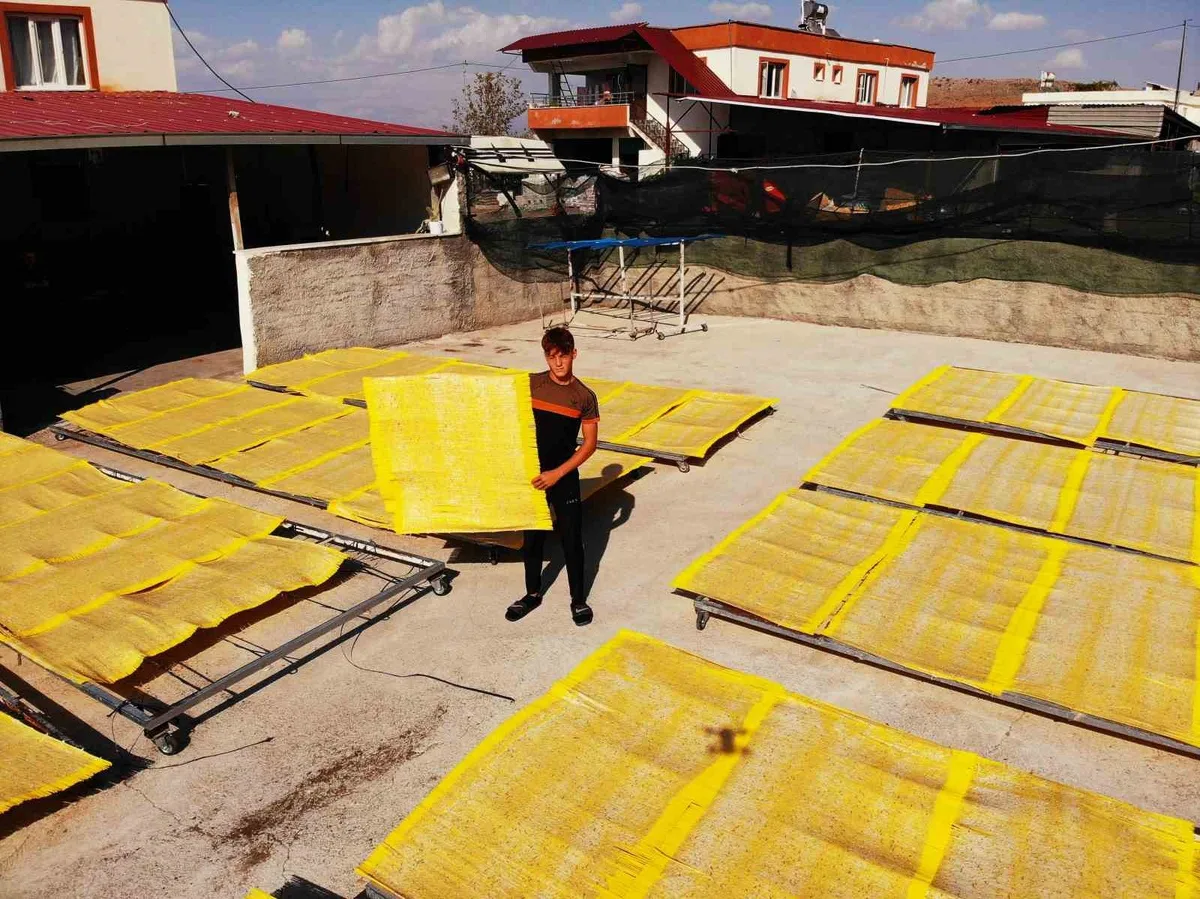 Maraş tarhanasında üretim sezonu 145 işletmede 3 bin 650 tonla tamamlandı