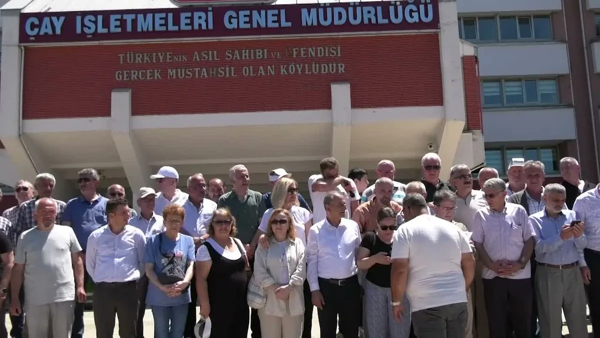 Rize İdare Mahkemesi, ÇAYKUR'un 5 bin tonluk iş deneyimi şartını iptal etti