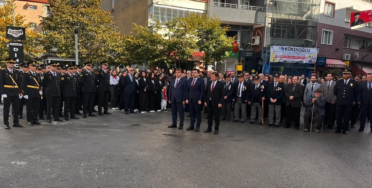 Sinop'un Boyabat, Türkeli ve Gerze ilçelerinde Cumhuriyet'in 103. yılı kutlandı