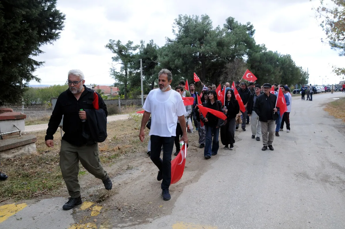 Sırpsındığı Savaşı anısına Edirne'de 4 kilometrelik yürüyüş düzenlendi
