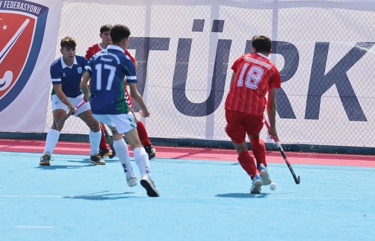 Hokey Süper Ligi'nde ilk kez deplasmanlı sistem Osmaniye etabında uygulandı
