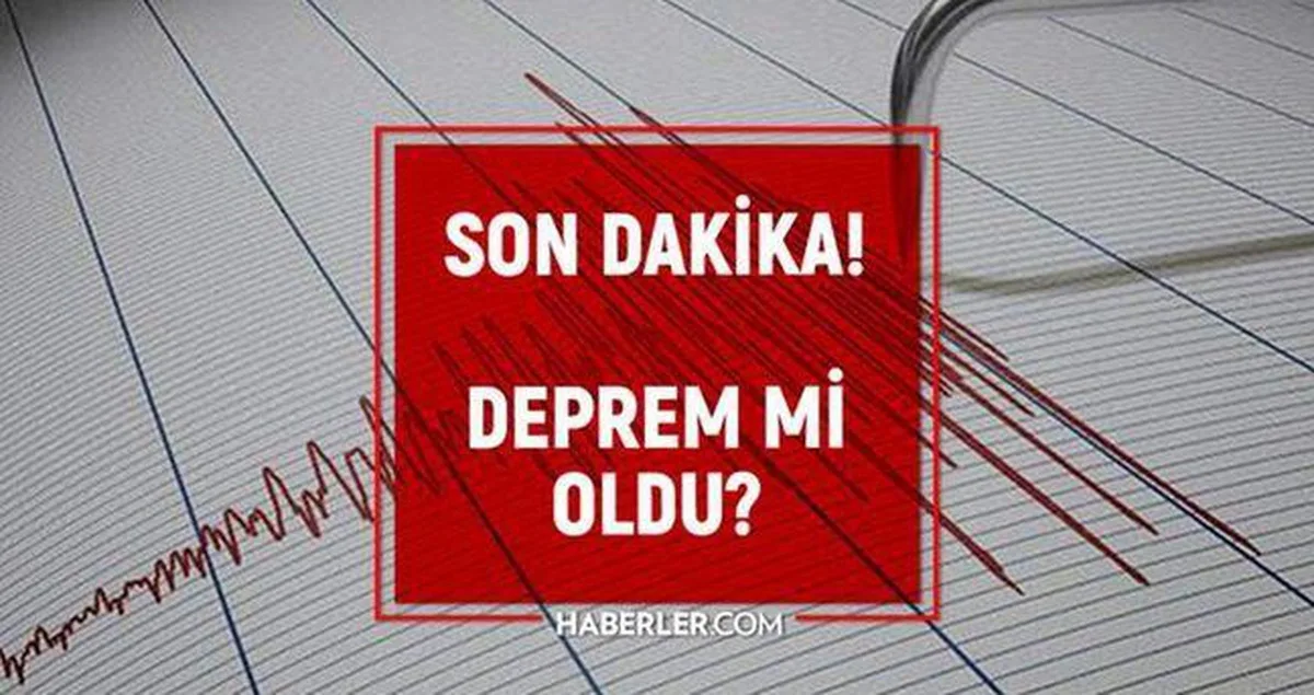 SON DEPREMLER! 11 Ekim deprem mi oldu, ne zaman, kaç büyüklüğünde oldu?