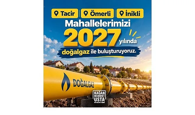 İznik’te Üç Mahalle Daha Doğalgaza Kavuşuyor