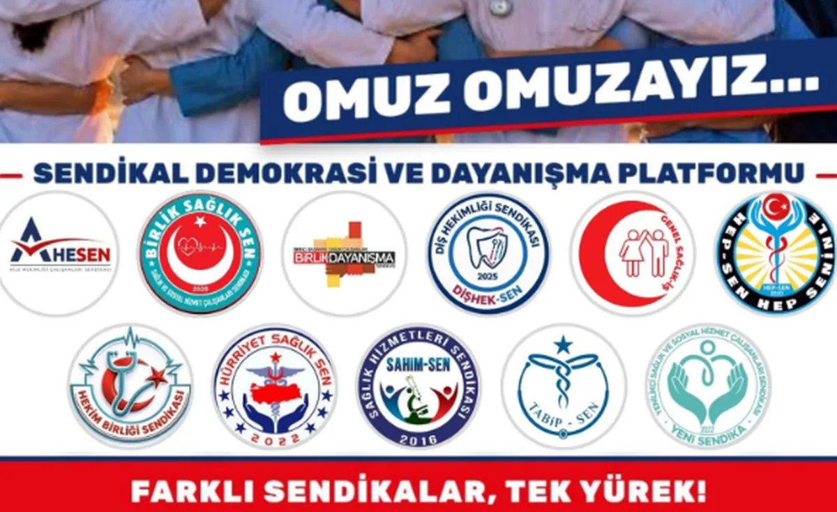 11 sendika, Sendikal Demokrasi ve Dayanışma Platformu'nda birleşti