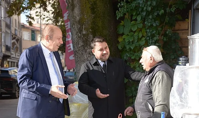 Başkan Çırpanoğlu ve Kaymakam Yılmaz İlçe Esnafını Ziyaret Etti