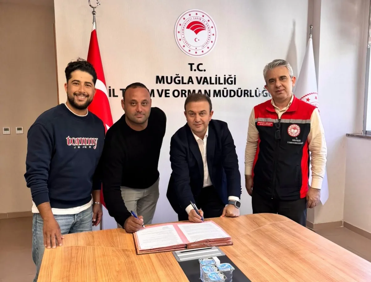 Datça'da Yazı Köyü kooperatifinin zeytinyağı tesisi için hibe sözleşmesi imzalandı