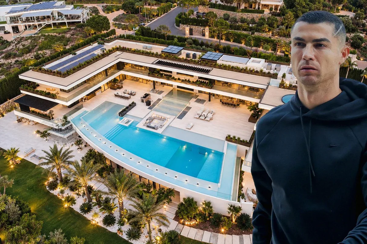 Ronaldo, bir malikane daha yaptırıyor! Tam 23 oda, 7 banyosu var