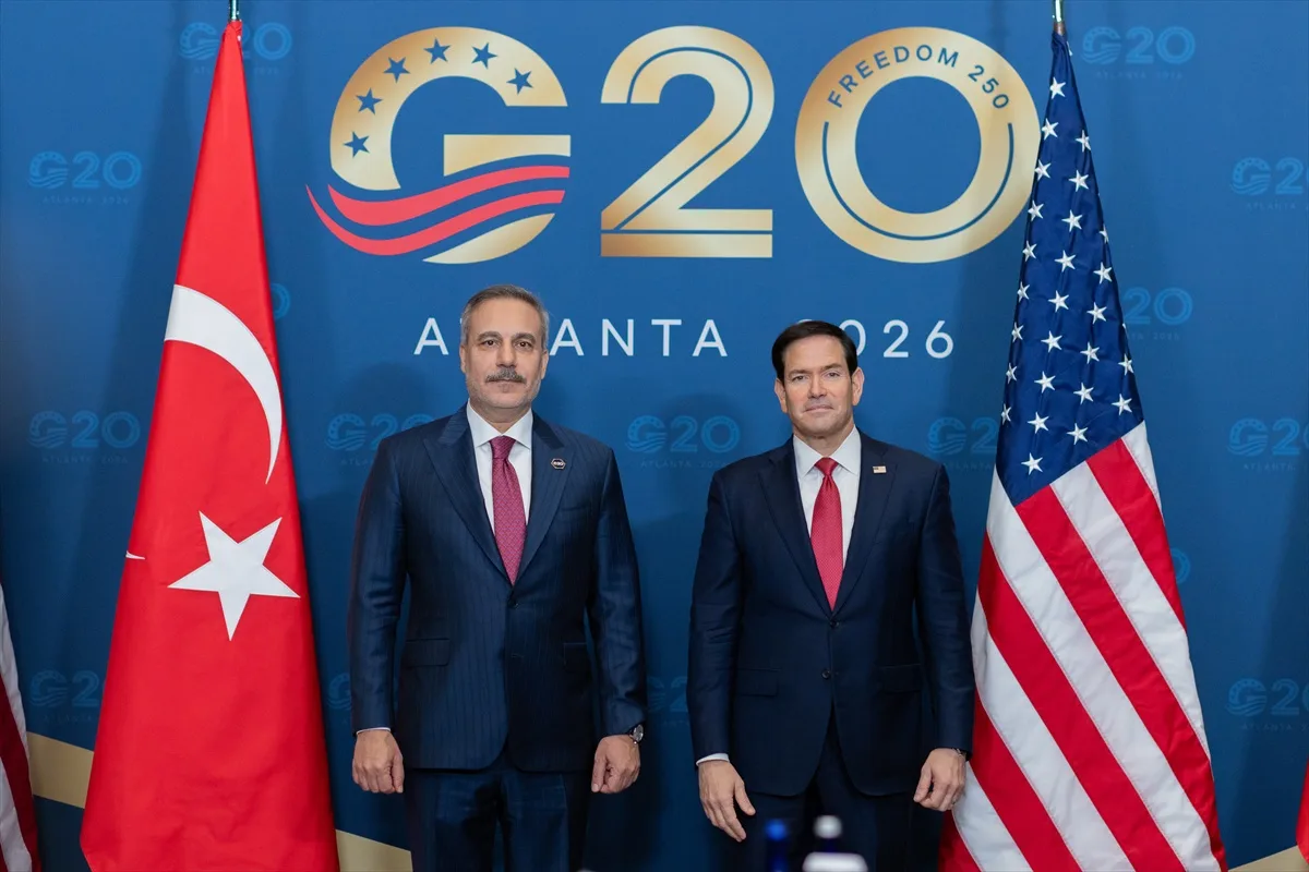 Dışişleri Bakanı Fidan, Atlanta'da Rubio ile İran ve Gazze konularını görüştü