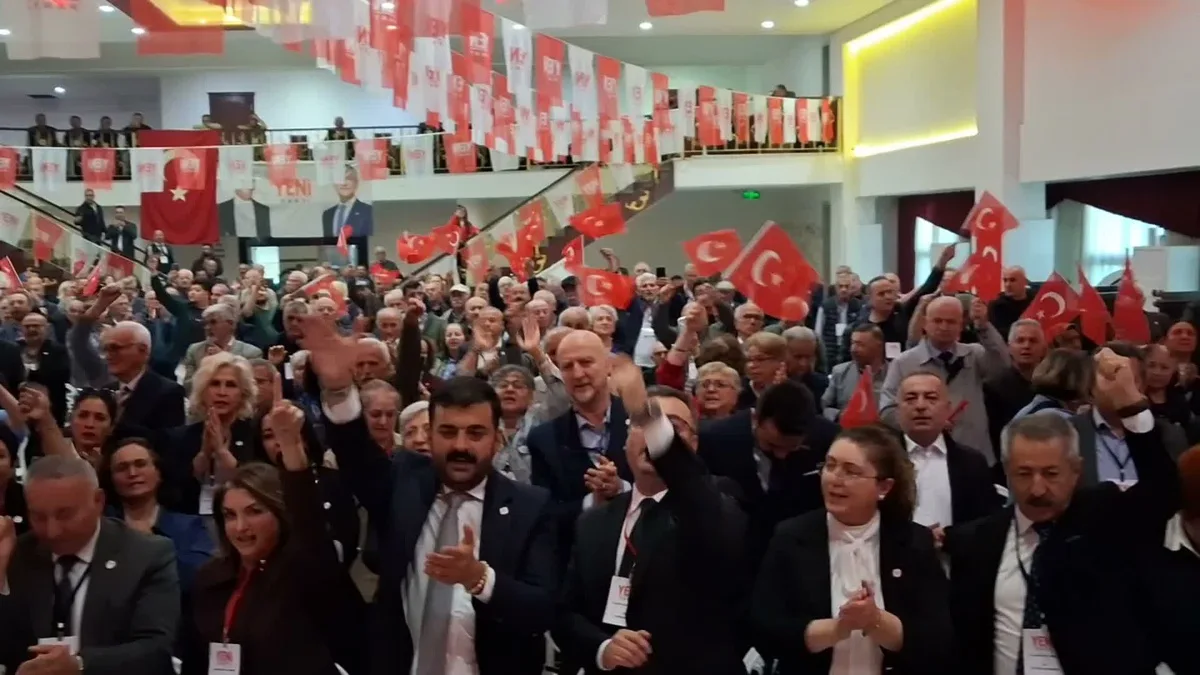 Çağdaş Kurtgöz, YENİ Parti Tokat İl Başkanlığına delegelerin tüm oyuyla seçildi