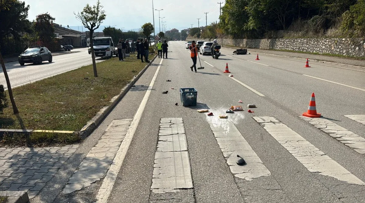 Safranbolu'da elektrikli bisiklet sürücüsü yaya geçidinde otomobil çarpmasıyla öldü