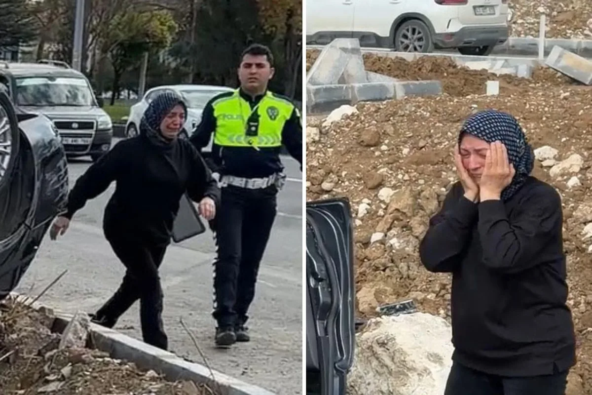 Otomobil takla attı, haberi alan anne koşarak geldi! Manzarayı görünce dayanamadı