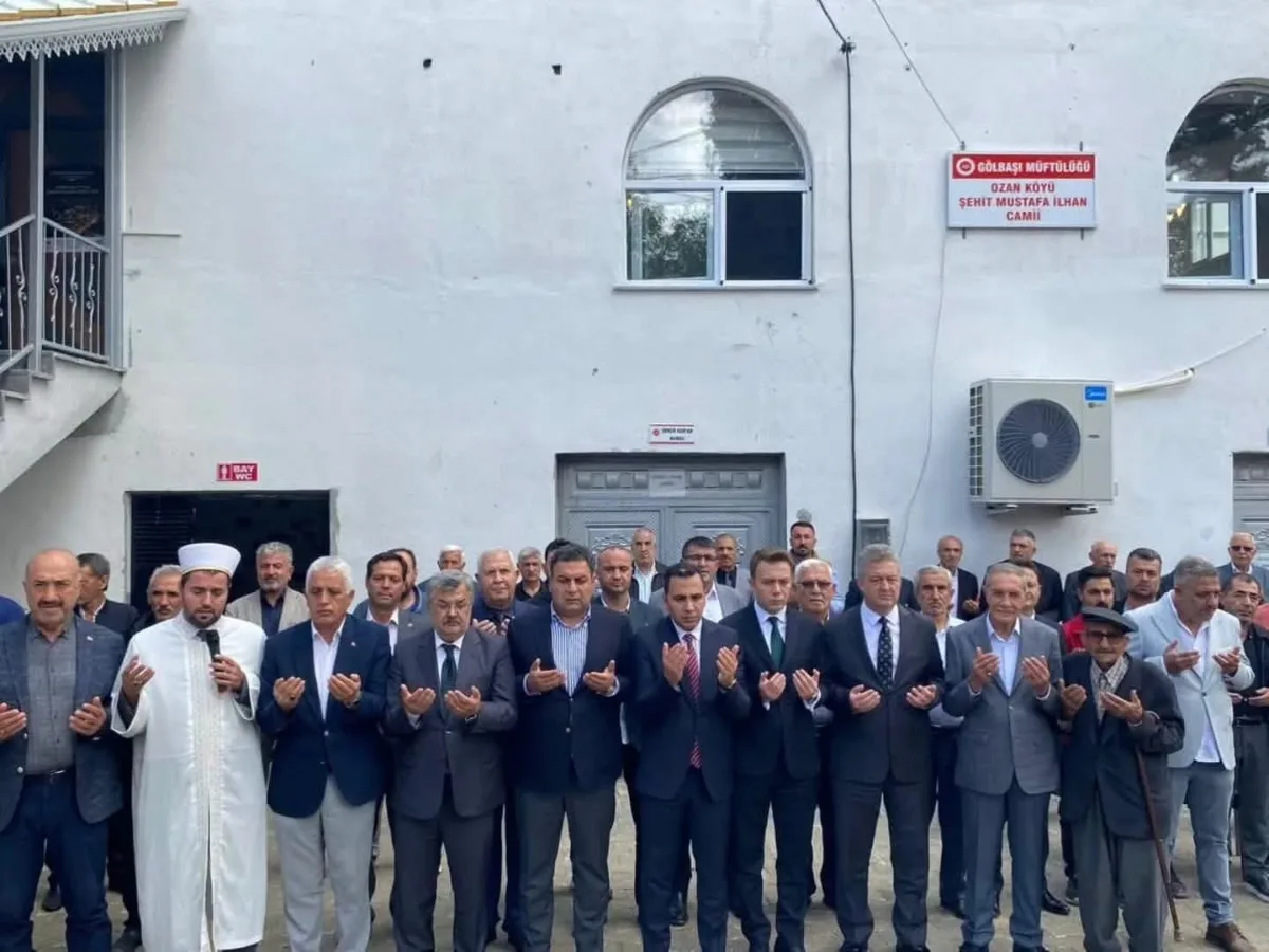 Şehit polis Mustafa İlhan’ın adı camide yaşatılacak