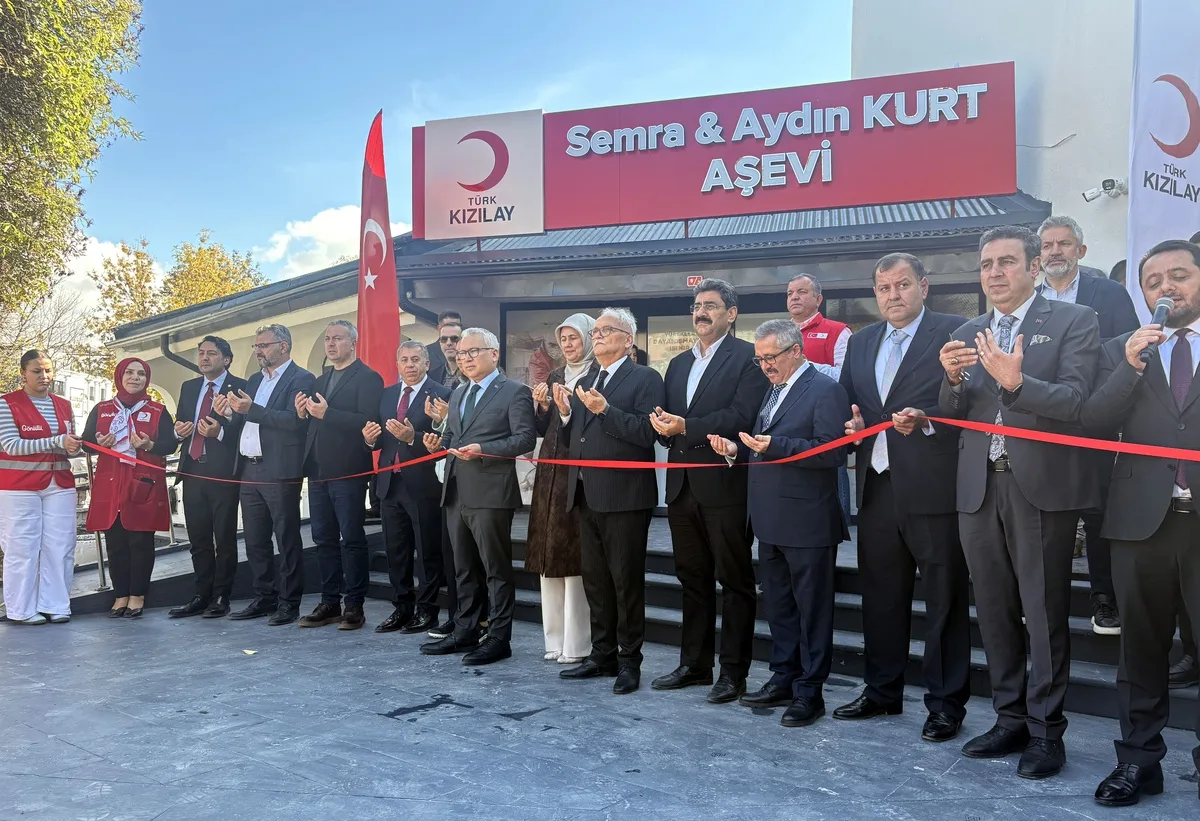 Sivas'ta Türk Kızılay aşevi açıldı, günlük 500 kişiye yemek dağıtılması planlanıyor