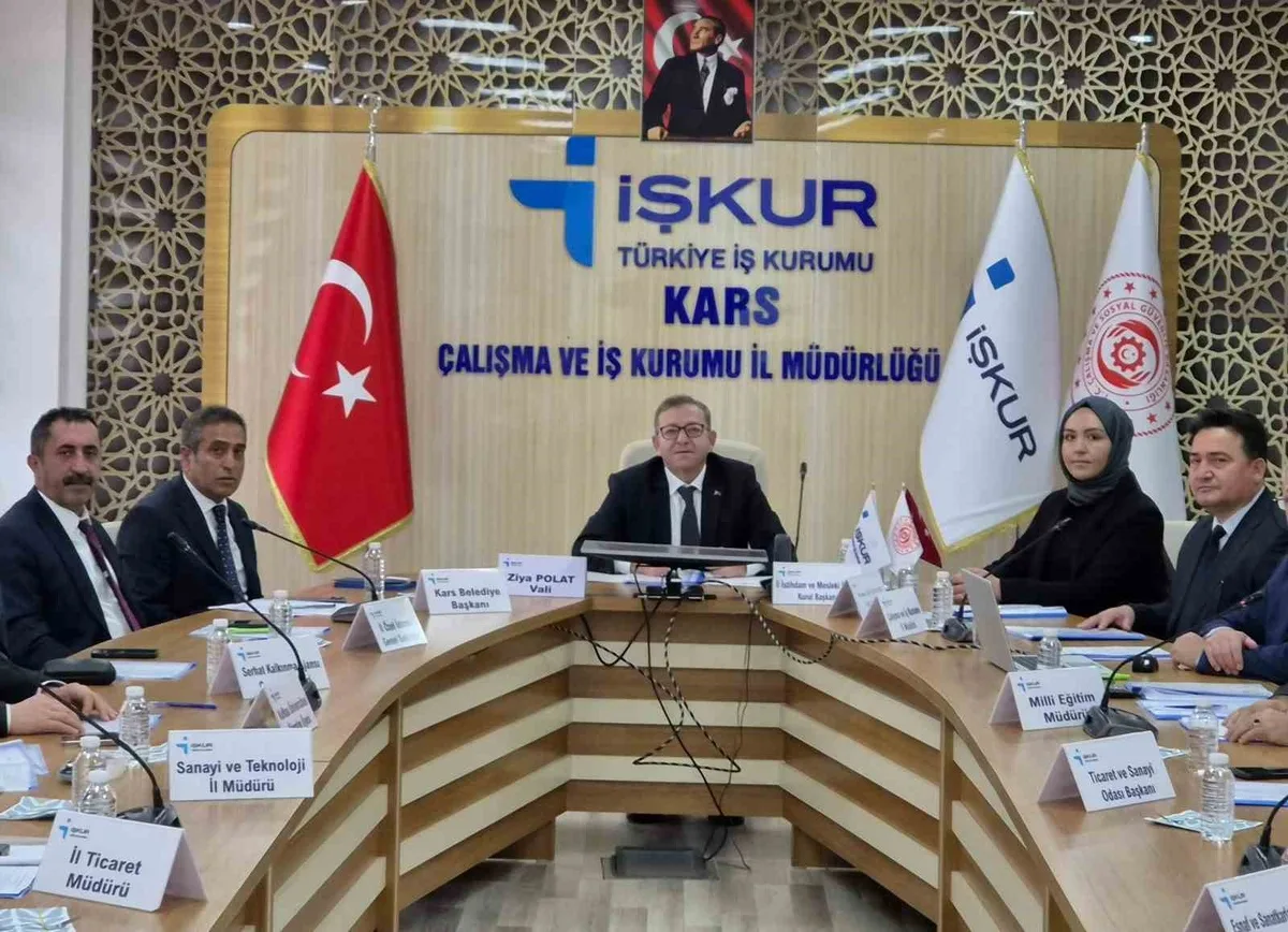 Kars İl İstihdam ve Mesleki Eğitim Kurulu, 2027 Eğitim Planı'nı görüştü