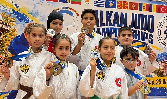 Milli Judocularımızdan Balkan Şampiyonası’nda 7 Madalya