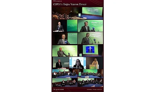 “COP31'e Doğru Yatırım Zirvesi”nde Türkiye'nin uluslararası yeşil yatırımları çekme potansiyeli ve bu alandaki yol haritası ele alındı.