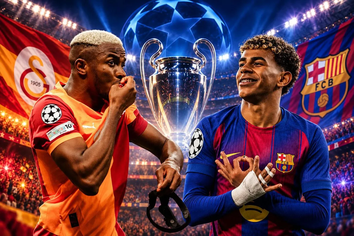 Galatasaray-Barcelona maçının ilk 11'leri belli oldu