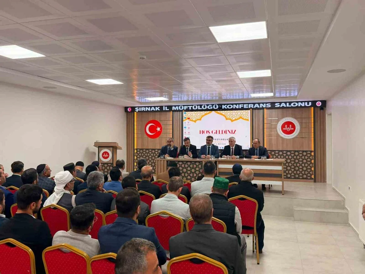 Diyanet'in Şırnak'taki saha buluşmasında din hizmetleri istişare edildi