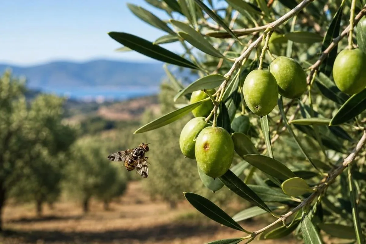 Salihli İlçe Tarım Müdürlüğü 20 Ekim'e kadar zeytin sineğine karşı üreticileri uyardı