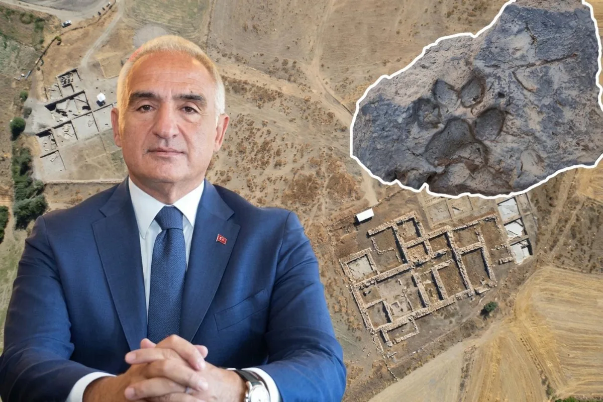 Bakan Ersoy duyurdu, tam 4 bin yıllık! Pati izi Tunç Çağı'ndan günümüze kadar ulaştı