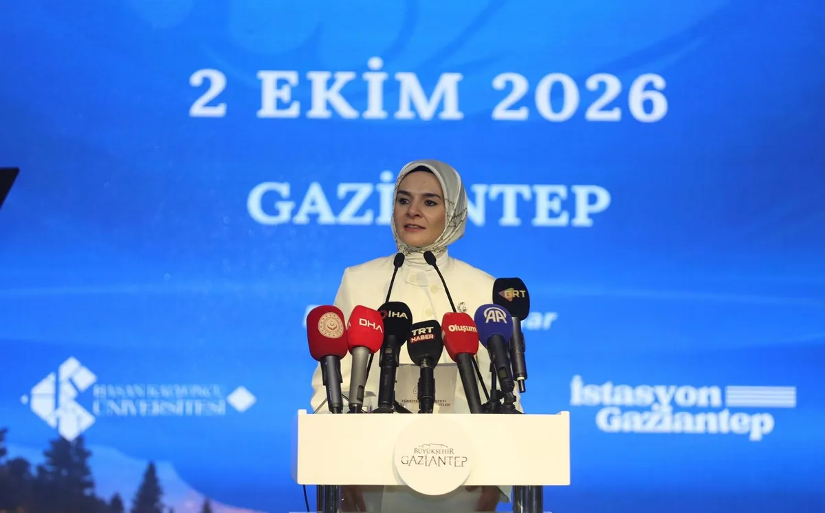 Bakan Göktaş, kadınlar güçlenmeden iklim hedeflerinin uygulanamayacağını söyledi