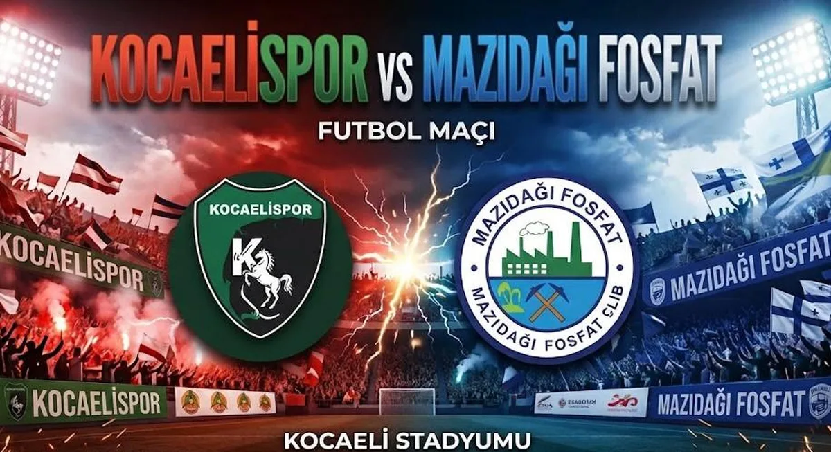 Kocaelispor Mazıdağı Fosfat maçı hangi kanalda, Kocaelispor Mazıdağı Fosfat nereden CANLI izlenir?