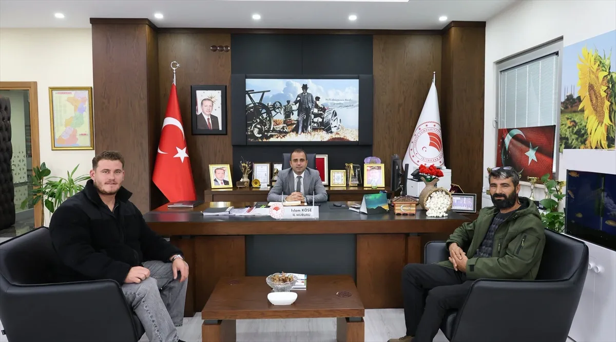 Keşanlı genç üreticiler Edirne İl Tarım ve Orman Müdürlüğüne destek görüşmesi yaptı