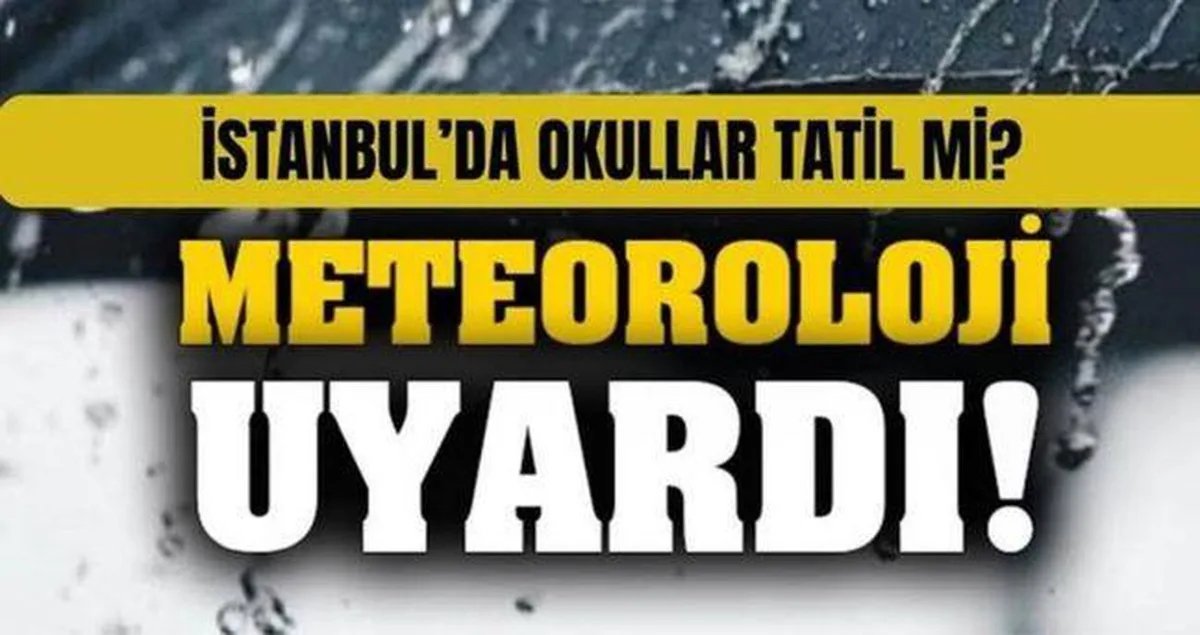 İstanbul'da yarın okullar tatil mi? 14 Ekim Çarşamba İstanbul'da okul var mı, yok mu?