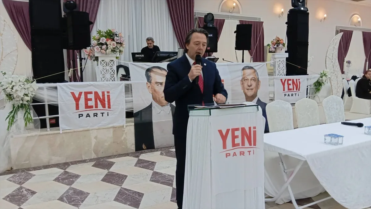 Bora Terzi, Yeni Parti Kırklareli İl Başkanlığına 360 oyla seçildi