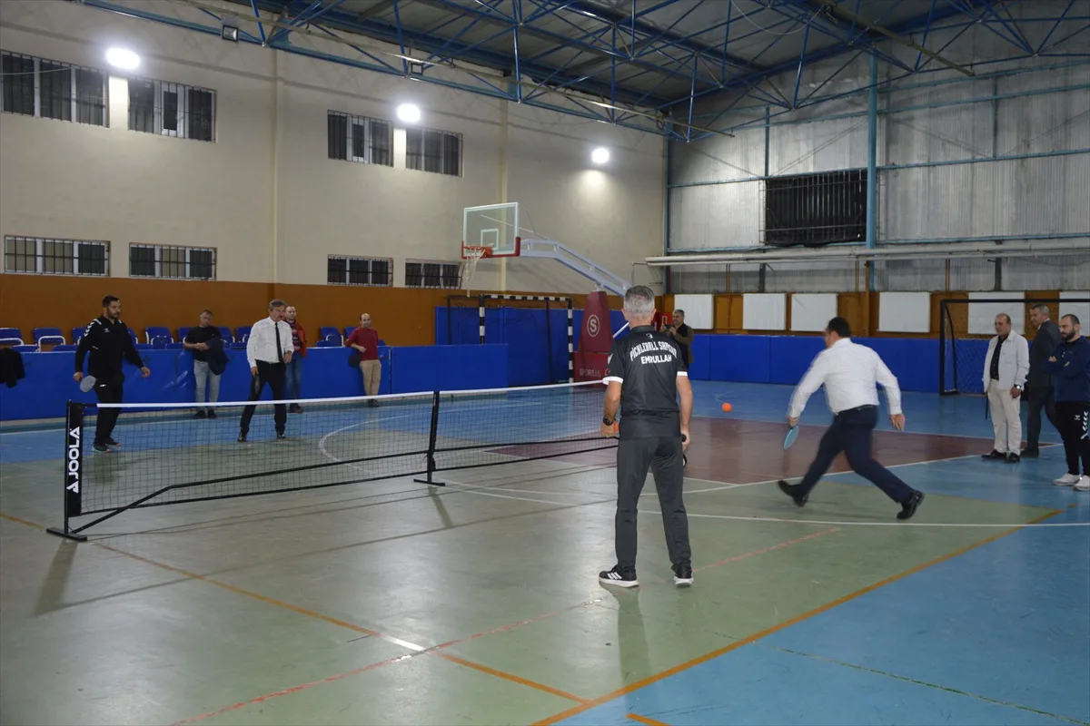 Samsun Havza'da öğretmen ve kamu personeline pickleball eğitimi verildi