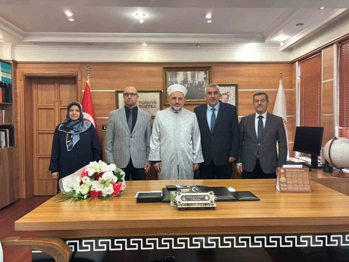 Bolu İl Müftülüğüne atanan Selçuk Kılıçbay merasimle görevine başladı