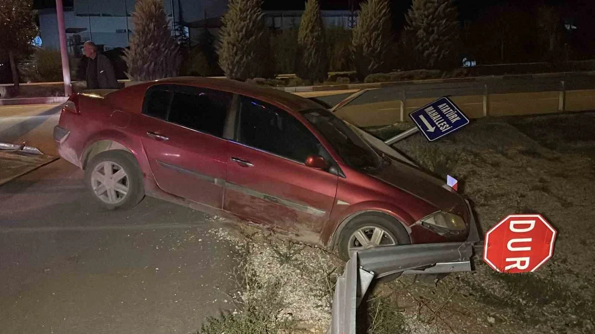 Karaman'da terk edilen otomobilin plakasına 46 bin lira ceza kesildi