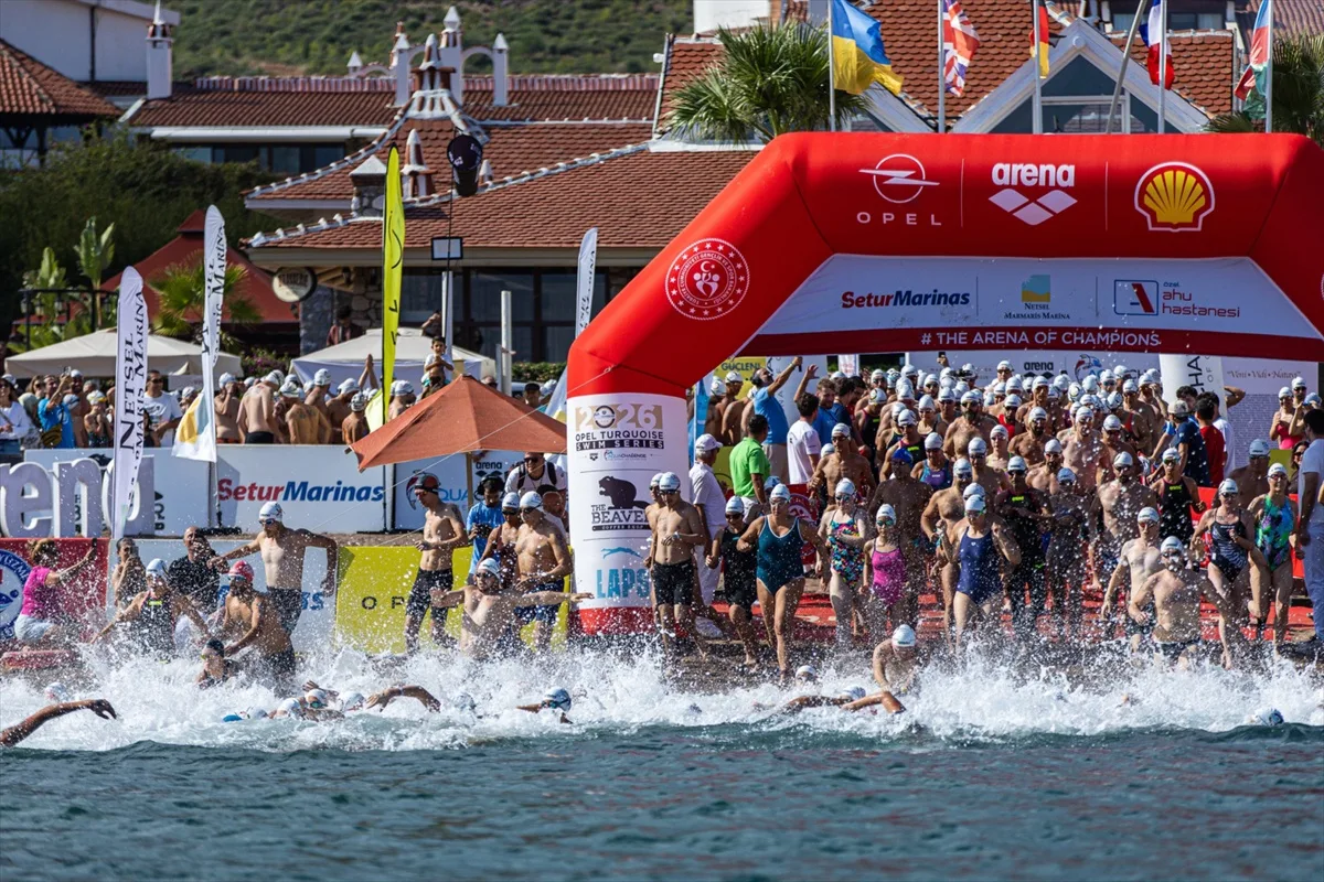 27. AquaChallenge'ın Marmaris etabı tamamlandı, 5K yarışına 315 sporcu katıldı
