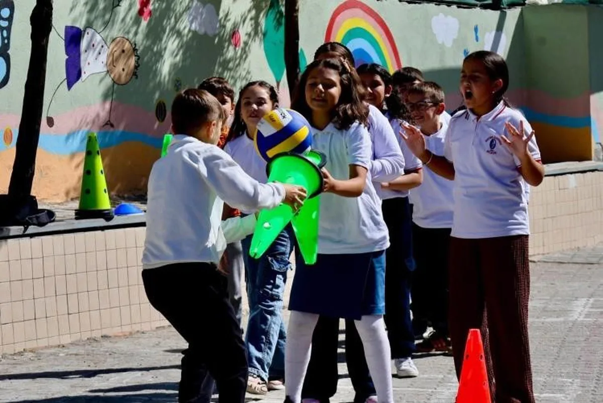 Bilecik'te Atatürk İlköğretim Okulu 4/A öğrencileri spor dolu bir gün geçirdi