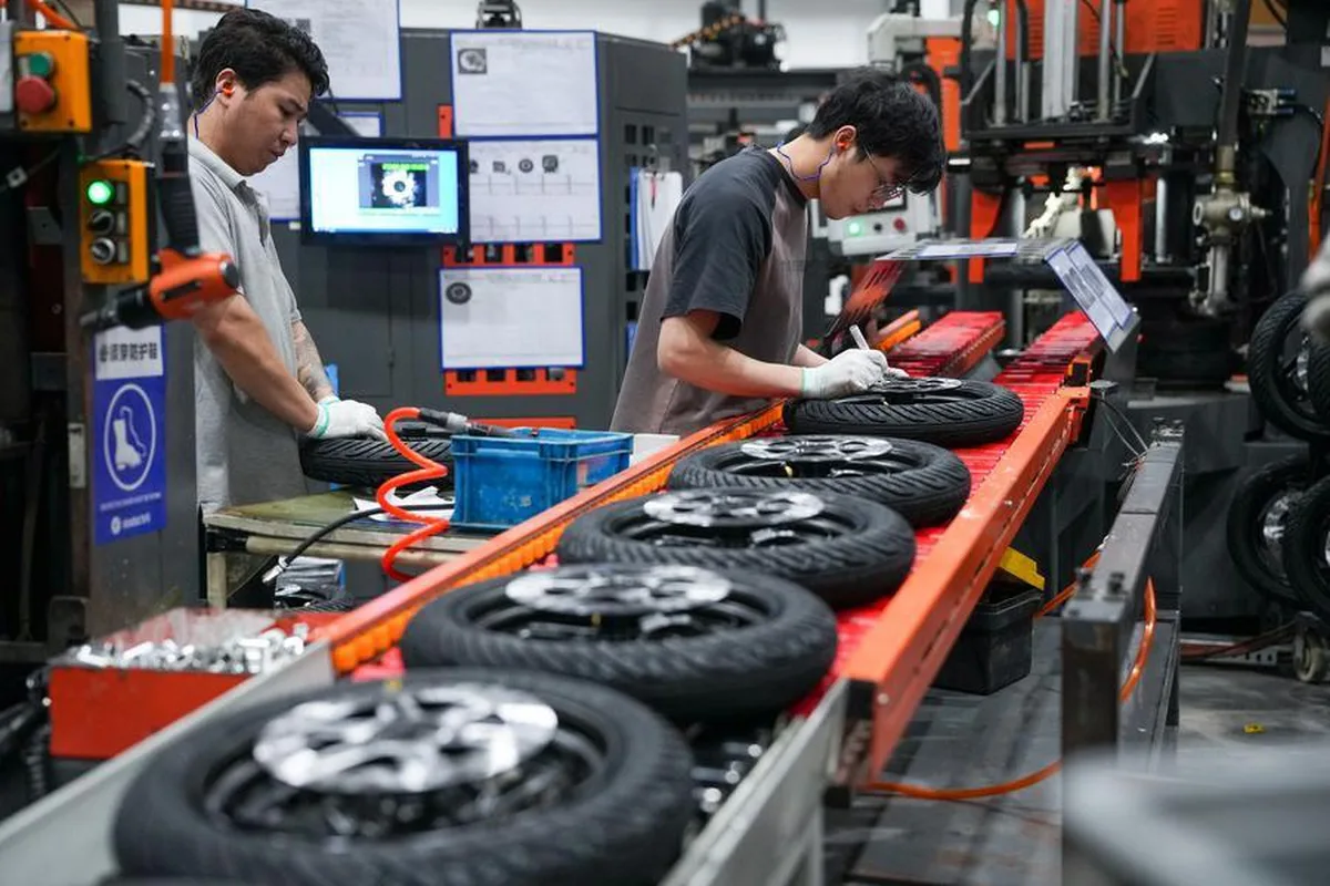 Changzhou, elektrikli iki tekerlekli araç üretiminin yaklaşık yüzde 10'unu karşılıyor