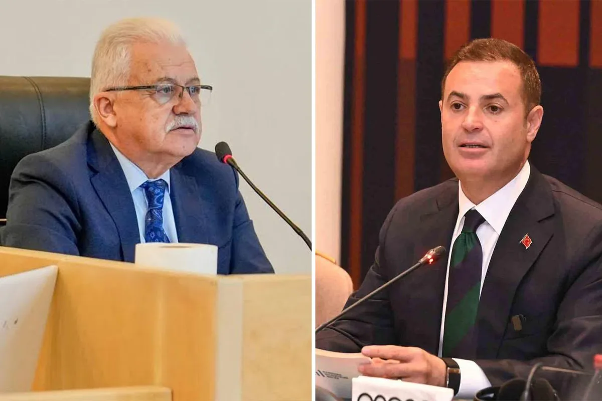 Balıkesir Meclisi'nde sert kavga! İki başkan birbirine girdi