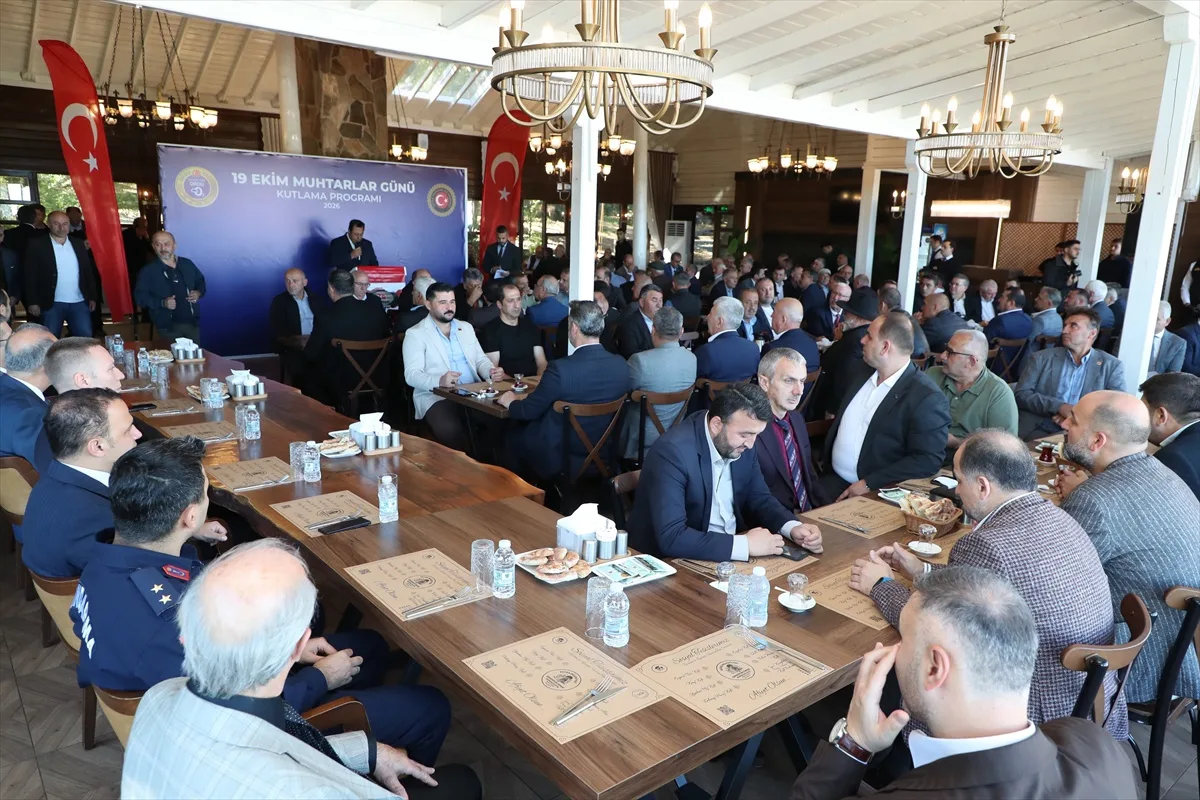 Ordu Valisi Erol, Fatsa'da muhtarların 19 Ekim Muhtarlar Günü'nü kutladı