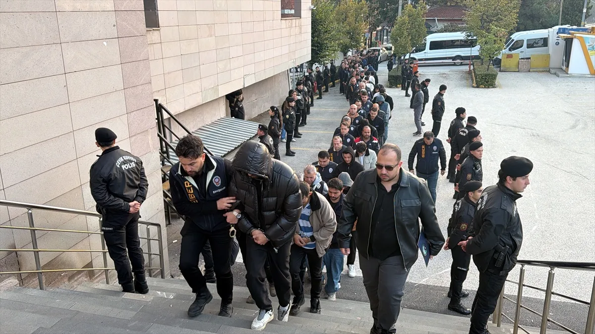 Yasa dışı bahis operasyonunda 101 gözaltından 78'i tutuklandı