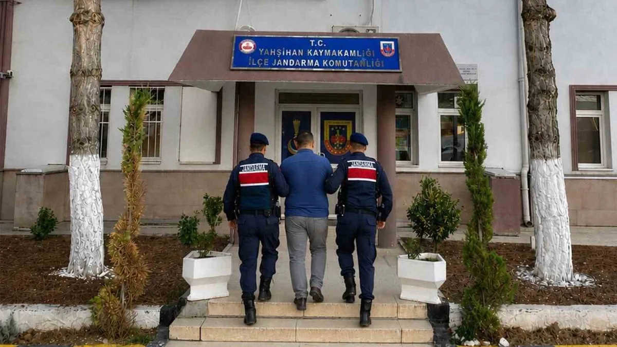 Kırıkkale'de jandarmanın yakaladığı 4 firari hükümlü ceza infaz kurumuna gönderildi