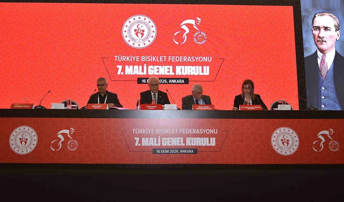 Türkiye Bisiklet Federasyonu mali kurulda 130 delegenin katılımıyla güvenoyu aldı