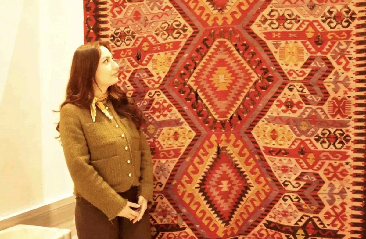 Çankırı'ya özgü kilim motifleri Kilim Evi ve Atölyesi'nde tanıtılıyor