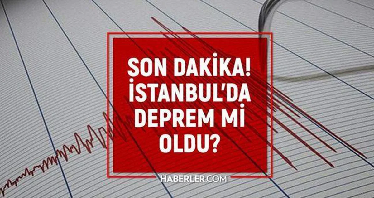 İstanbul'da deprem mi oldu? SON DAKİKA! 10 Ekim İstanbul'da az önce nerede deprem oldu?