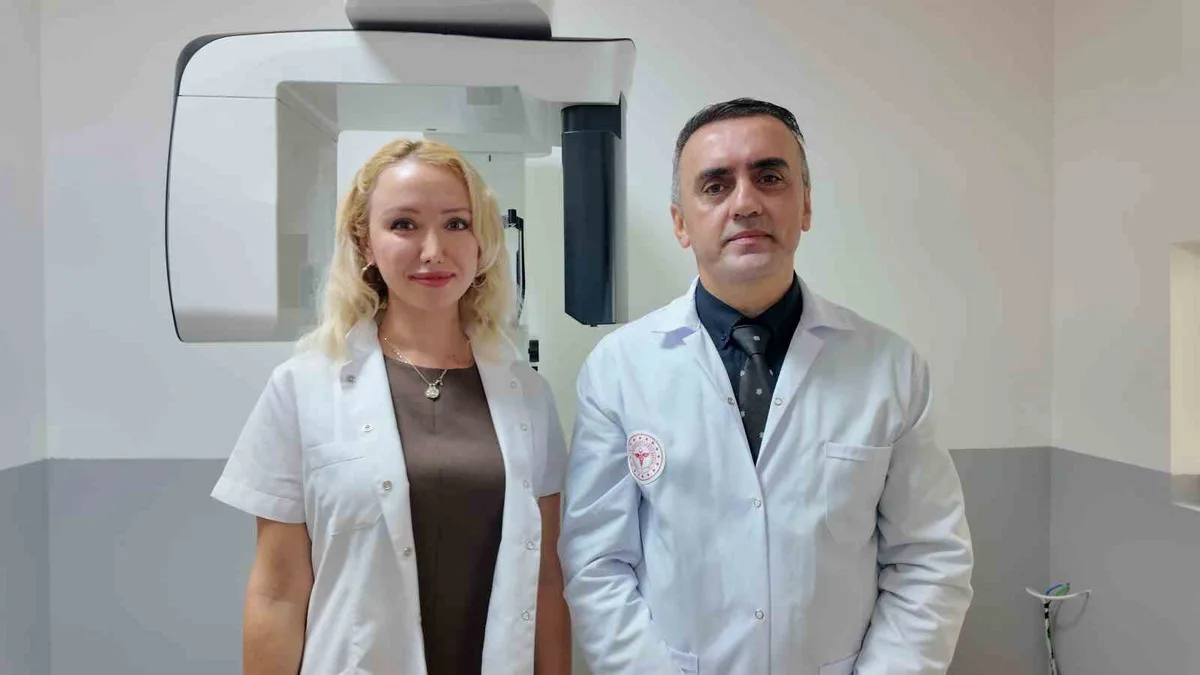 Mardin Artuklu'da dental tomografi cihazı kamu merkezlerinde ilk kez hizmete girdi