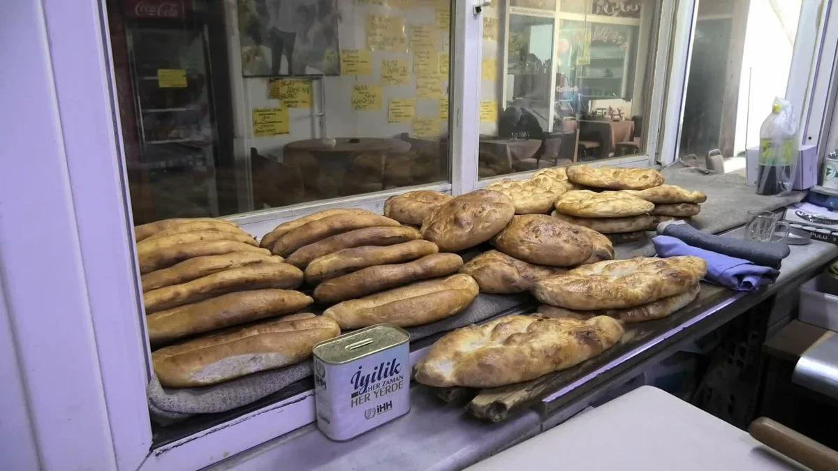 Yozgat'ta 210 gram ekmek 15 liradan 17,5 liraya yarın yükselecek